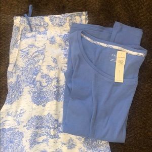 NWT Talbots Pj Set Size M